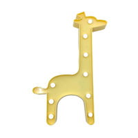 Imagen de Lámpara LED, 2AA, jirafa varios colores