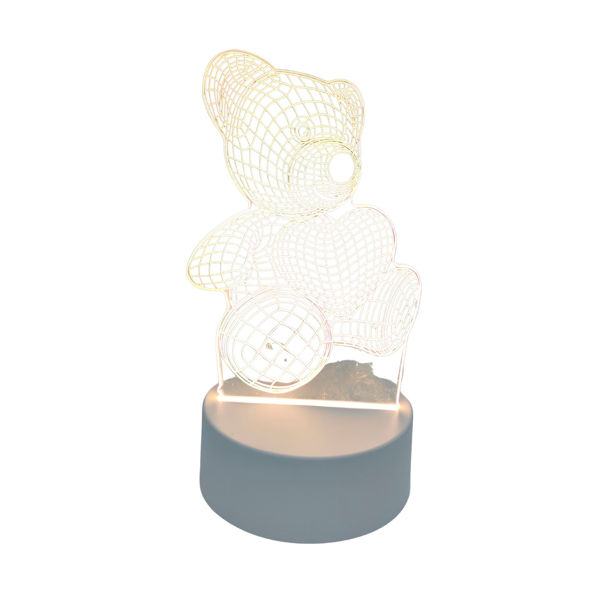 Imagen de Lámpara 3D acrílico USB, en caja