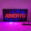 Imagen de Cartel LED luminoso, ABIERTO en caja