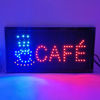 Imagen de Cartel LED luminoso, CAFÉ en caja