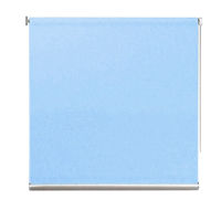 Imagen de Cortina enrollable 90x200, CELESTE en caja de PVC