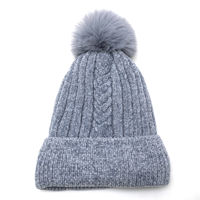 Imagen de Gorro de adulto, de chenille, forrado, varios colores