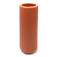 Imagen de Florero de plástico, labrado varios colores