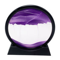 Imagen de Cuadro arena y agua en movimiento, plástico y vidrio, en caja varios colores