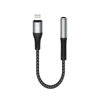Imagen de Cable adaptador para auriculares, Lightning, KLGO en caja