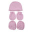 Imagen de Medias para bebé con gorro y mitones, de algodón, varios colores, en bolsa