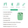 Imagen de Auriculares inalámbricos bluetooth V5.0, i12, VERDE