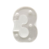 Imagen de Lámpara led número 3, 2AA