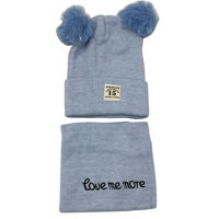 Imagen de Gorro infantil y cuello, en bolsa, varios colores