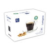 Imagen de Taza de vidrio con plato para café 70ml x6, en caja
