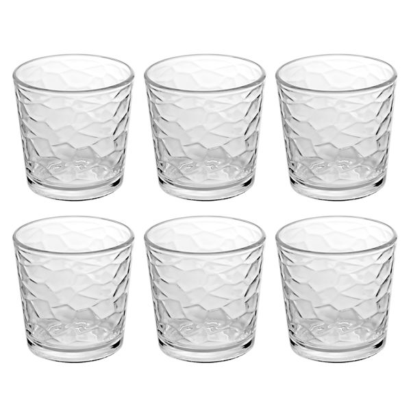 Imagen de Vaso de vidrio 245ml x6, en caja