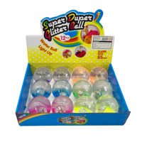 Imagen de Pelota maciza con luz, CAJA x12 varios colores