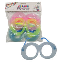 Imagen de Lentes de cotillón x6, anteojitos, en bolsa