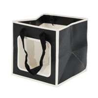 Imagen de Bolsa de regalo con visor PACK x12, en bolsa negro