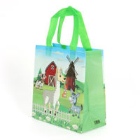 Imagen de Bolsa de regalo chica PVC, PACK x12, varios diseños granja