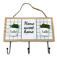 Imagen de Perchero MDF 3 ganchos, en bolsa