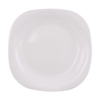 Imagen de Plato vidrio opal postre, línea HUDSON, CAJA x36