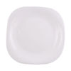 Imagen de Plato vidrio opal llano, línea HUDSON, CAJA x36