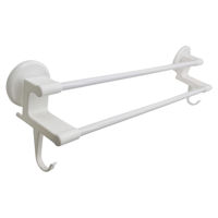 Imagen de Soporte para toalla doble, autoadhesivo, en caja