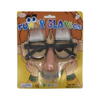 Imagen de Lentes con nariz barba y cejas, en blister