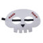 Imagen de Máscara antifaz calavera, de fieltro PACKx12