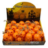 Imagen de Adorno para colgar, calabaza con luz, CAJAx12