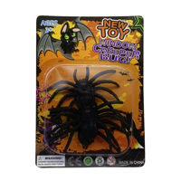 Imagen de Animales araña de plástico x3, en cartón