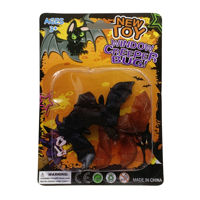 Imagen de Murciélago de plástico x4 en cartón