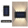 Imagen de Farol de pared solar 10led x2, luz en 2 direcciones en caja