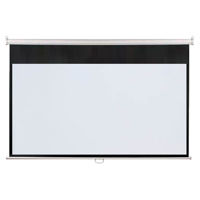 Imagen de Pantalla retráctil manual para proyección 100", en caja
