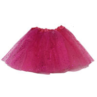 Imagen de Disfraz pollera de tul, con 20 leds, en bolsa varios colores con brillantina