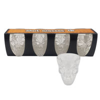 Imagen de Vaso para shot x4 calaveras, en caja