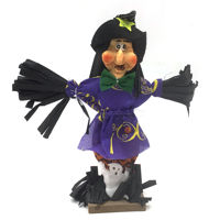 Imagen de Adorno para mesa bruja, varios colores, PACK x2