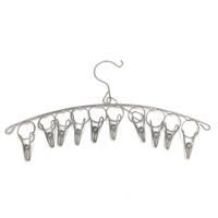 Imagen de Tendedero colgante de metal percha con 10 palillos