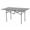 Imagen de Mesa enrollable rectangular de aluminio pintado plegable, portátil, en bolsa varios colores