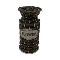 Imagen de Florero metal y cuerda