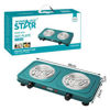 Imagen de Anafe eléctrico, 2 quemadores espiral, 1000W, en caja WINNING STAR