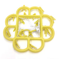 Imagen de Tendedero colgante de plástico 16 palillos, en bolsa, varios colores