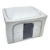 Imagen de Caja organizadora de TNT plegable 2 cierres y visor, en bolsa, 2 colores