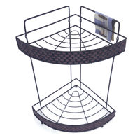 Imagen de Organizador de metal 2 estantes, para apoyar o colgar, en bolsa