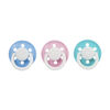 Imagen de Chupete de silicona ergonómico x12 en blister, varios colores MOMEASY