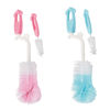 Imagen de Cepillo limpia mamadera x2, en caja PVC, 2 colores MOMEASY
