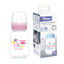 Imagen de Mamadera de plástico 120ml tetina natural standard, en caja, varios colores MOMEASY
