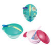 Imagen de Plato bowl con tapa, con cuchara, en cartón, 2 colores MOMEASY