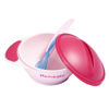 Imagen de Plato bowl con tapa, con cuchara, en cartón, 2 colores MOMEASY