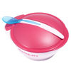 Imagen de Plato bowl con tapa, con cuchara, en cartón, 2 colores MOMEASY