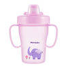 Imagen de Vasorbito de plástico, 200ml con sorbito retráctil, en cartón, 2 colores MOMEASY