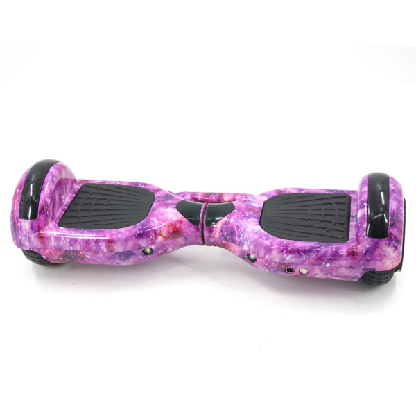 Imagen de Patineta eléctrica HOVERBOARD, bluetooth, luces led, FUCSIA en caja