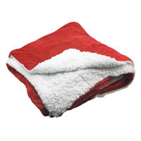 Imagen de Frazada manta polar con corderito, 2 plazas, varios colores