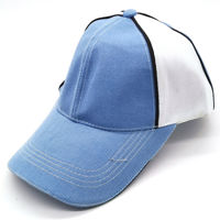 Imagen de Gorro de visera bicolor CELES Y BLANCO